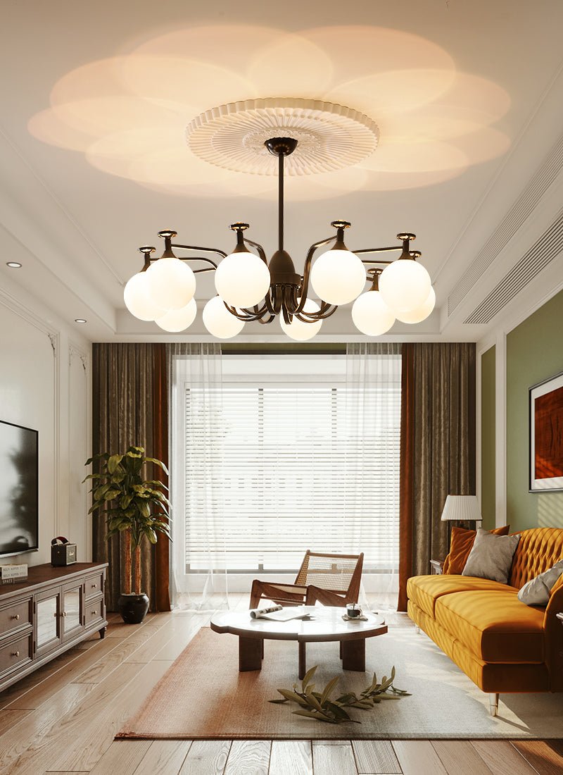 Zotheira Elegance Vintage-Glas-Kronleuchter
