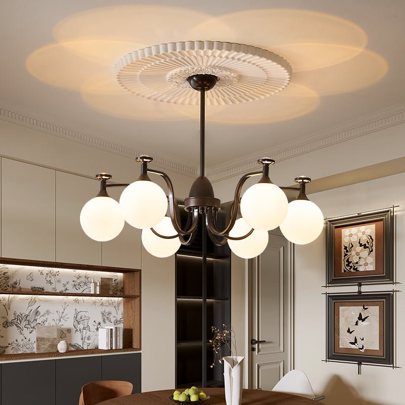 Zotheira Elegance Vintage-Glas-Kronleuchter