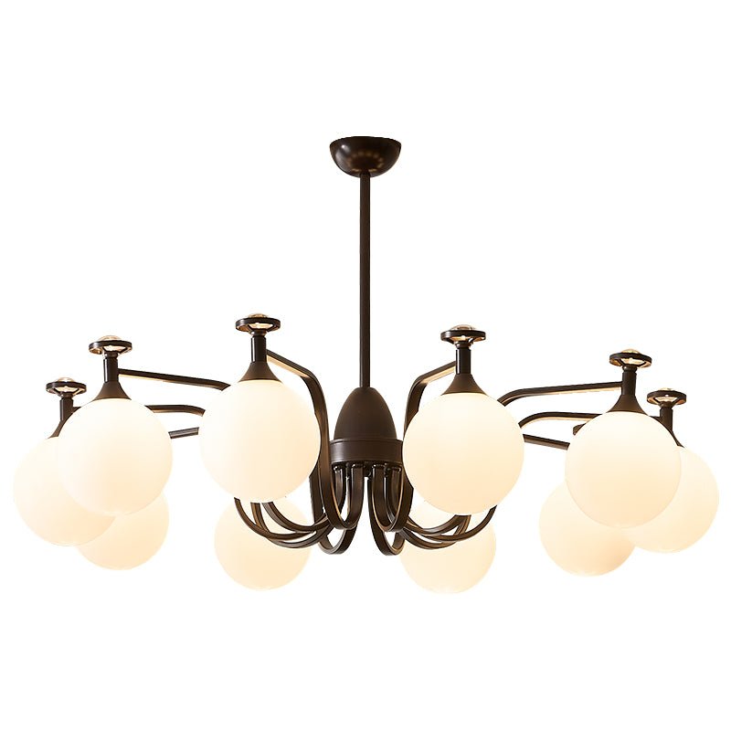 Zotheira Elegance Vintage-Glas-Kronleuchter