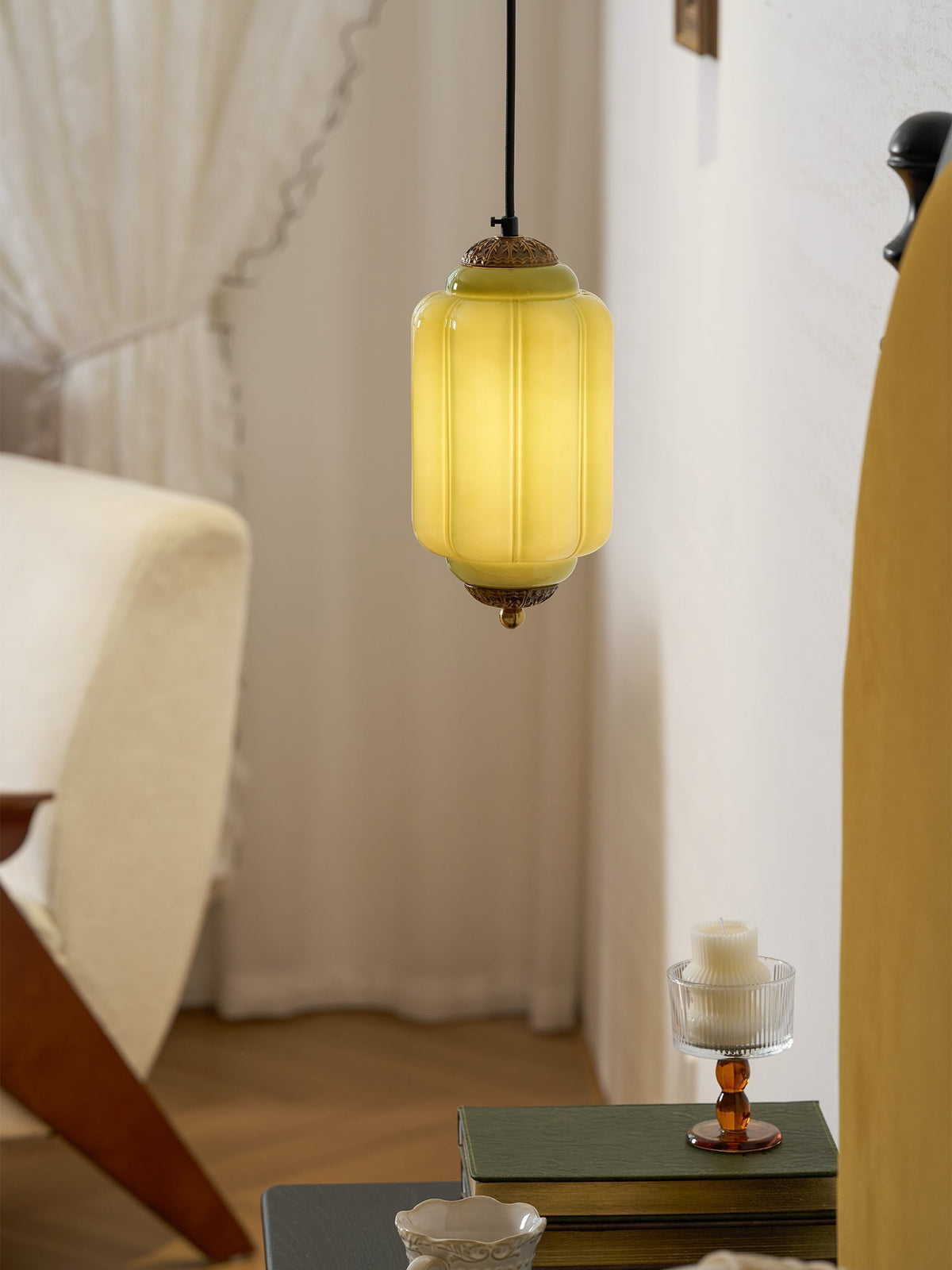 Celinena Pendelleuchte aus Glas