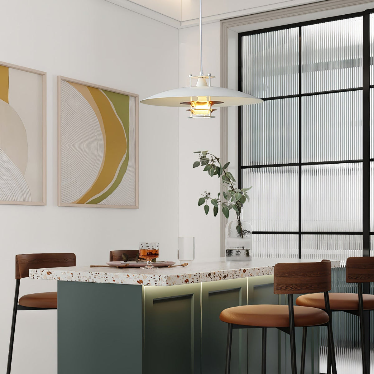 Feraaya moderne Aluminium-Pendelleuchte