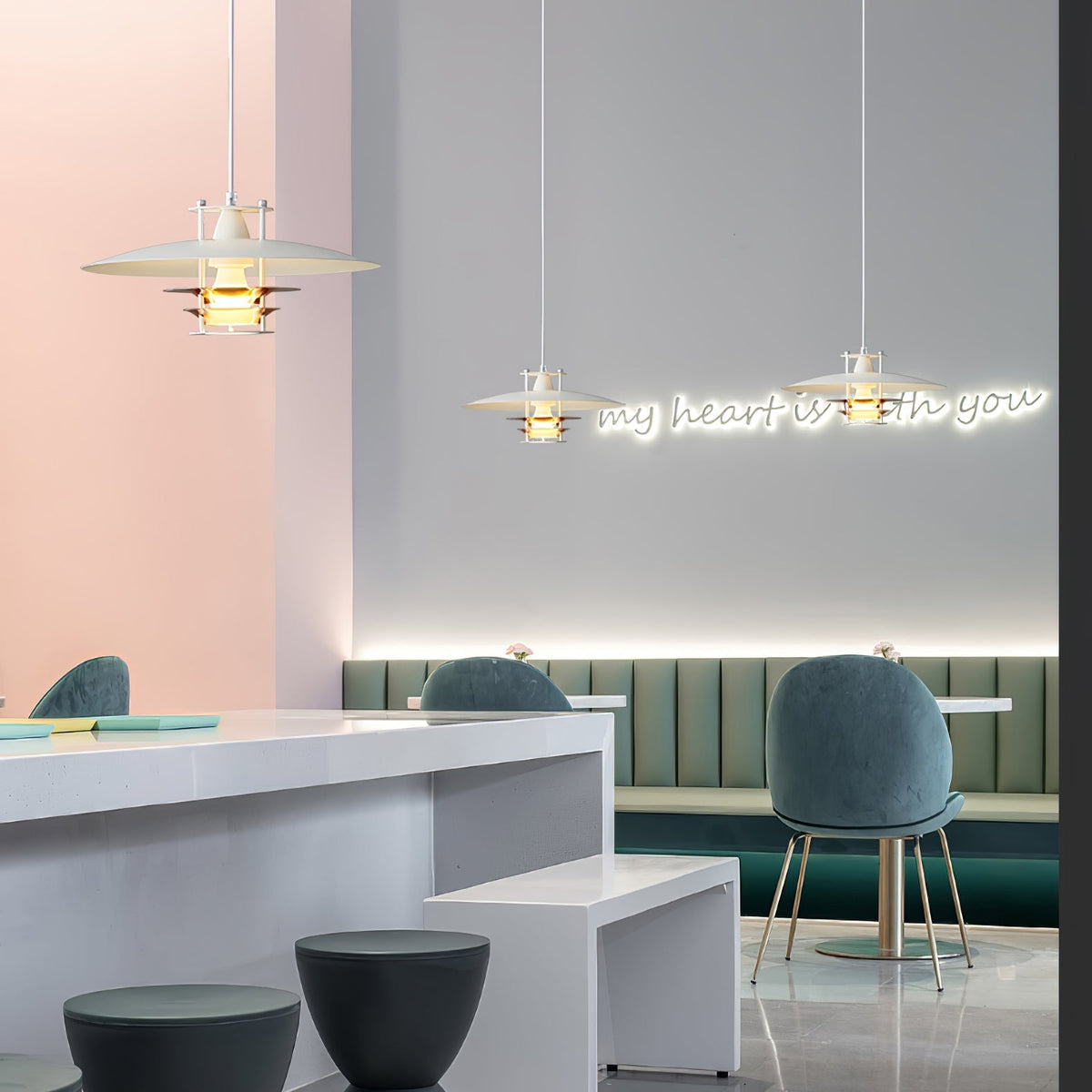 Feraaya moderne Aluminium-Pendelleuchte