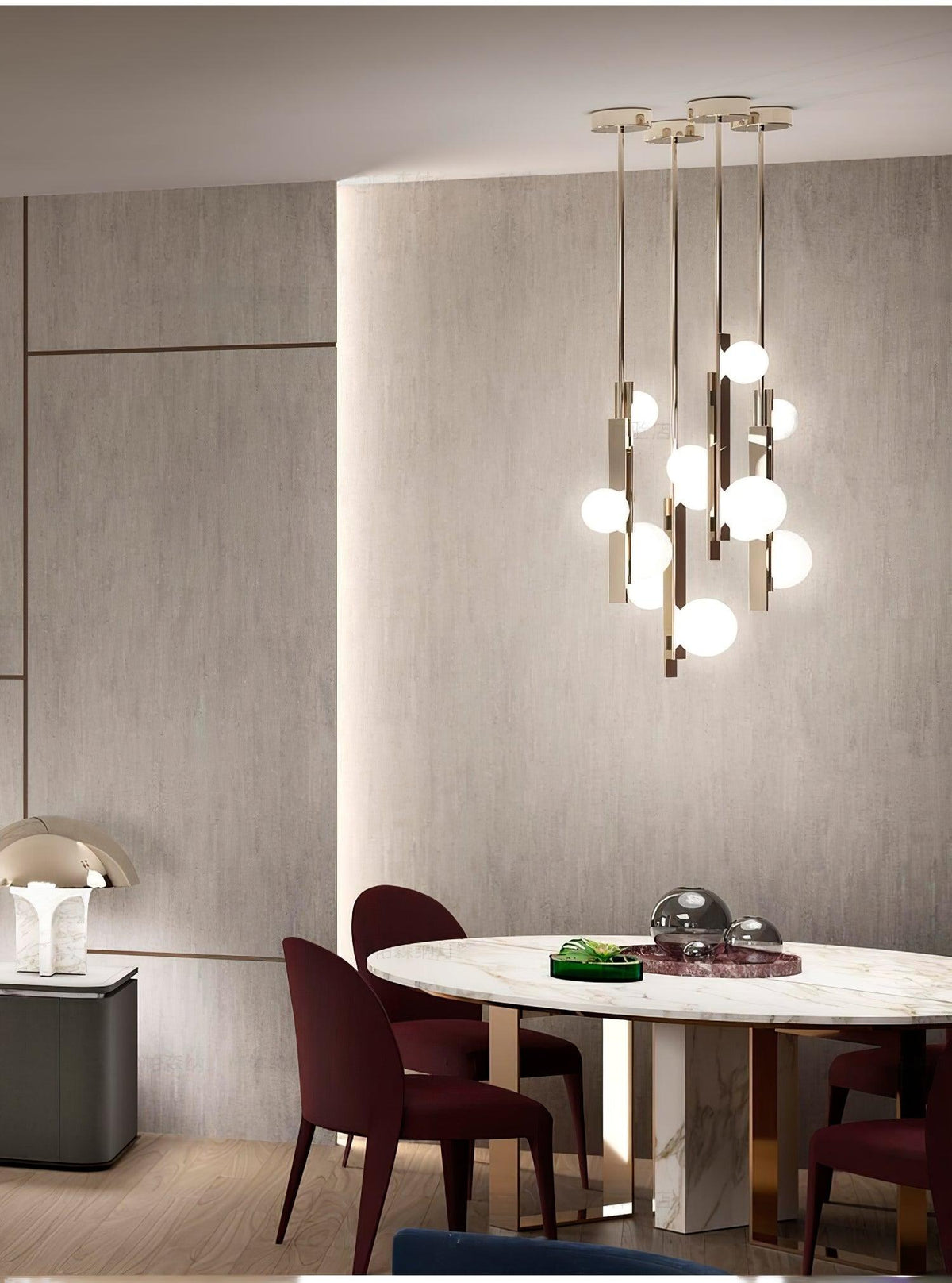 Lioraiella moderne Pendelleuchte aus Glas