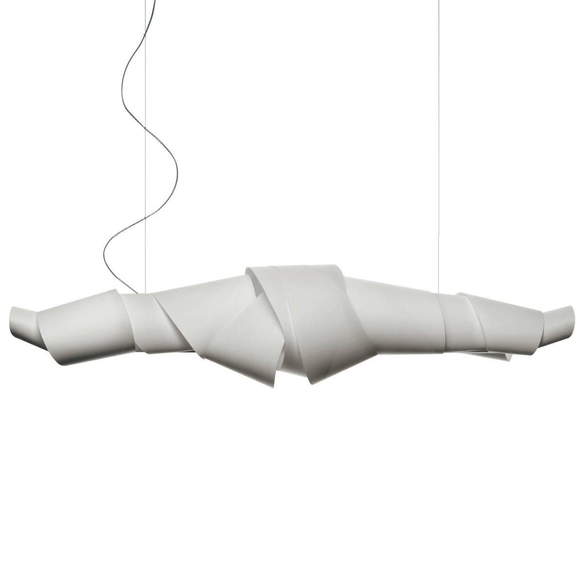 Ribbon Kronleuchter aus PVC im Spielvollen Stil