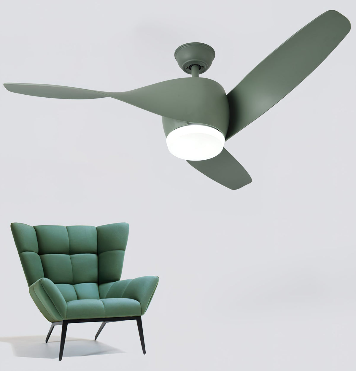 Liororeon Deckenventilator mit Beleuchtung
