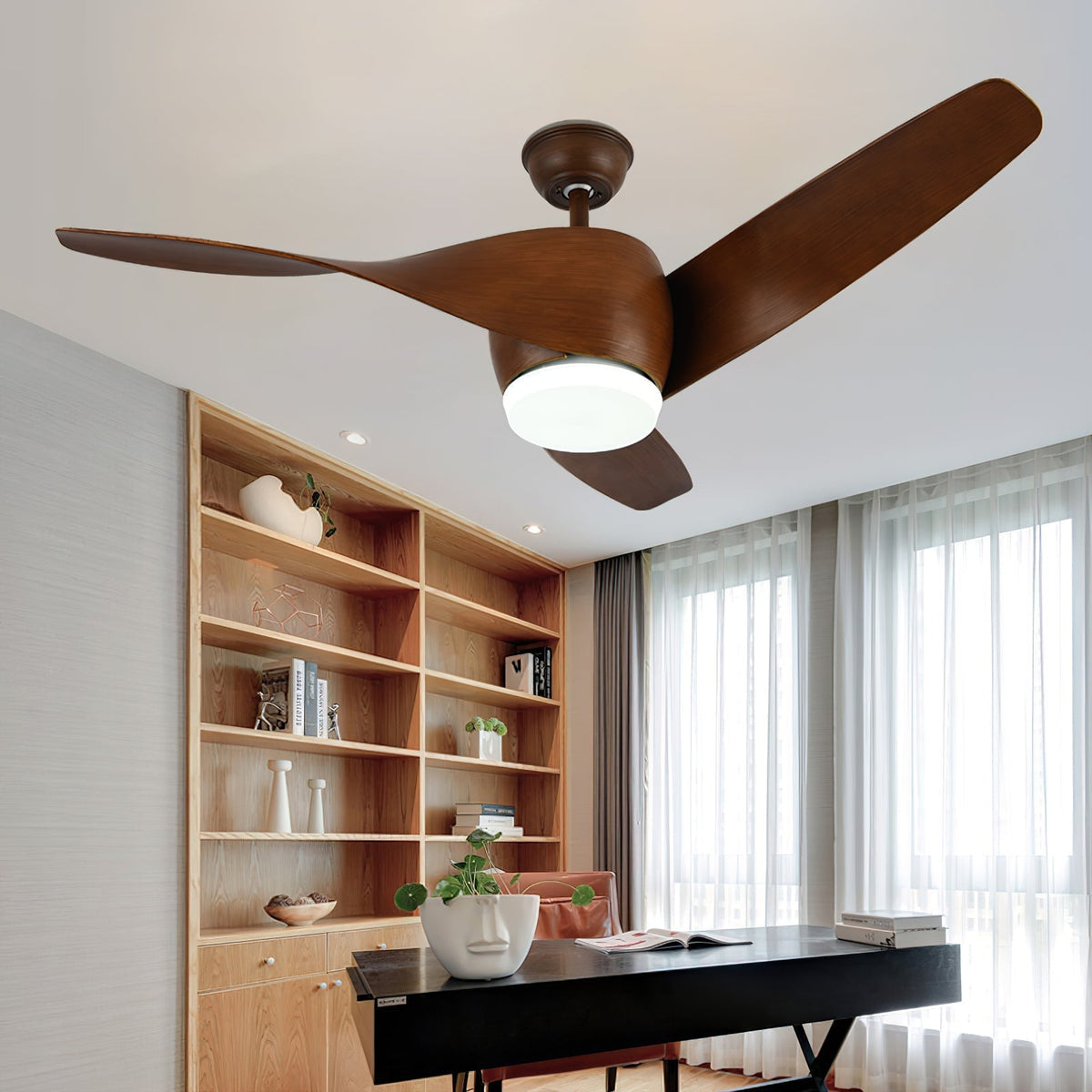 Liororeon Deckenventilator mit Beleuchtung