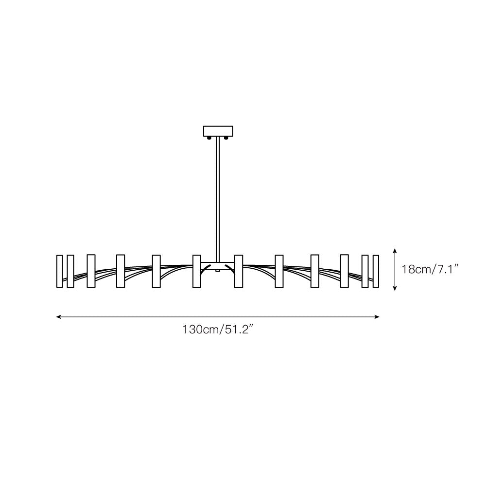Lumaraine Industrial Kronleuchter