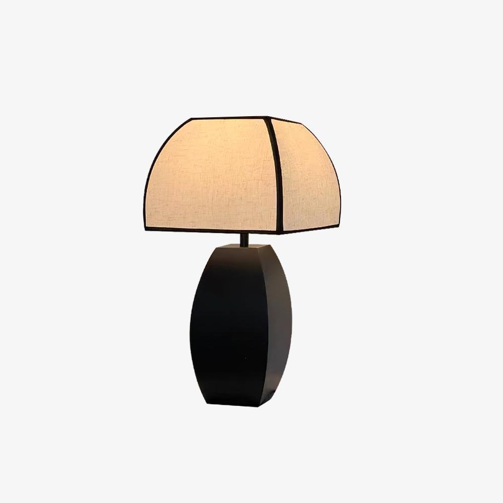 Alux Minimalistische Tischleuchte aus Stoff