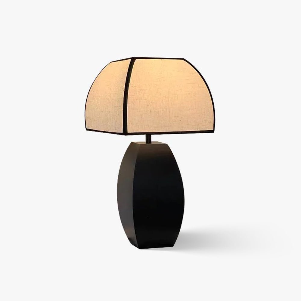 Alux Minimalistische Tischleuchte aus Stoff