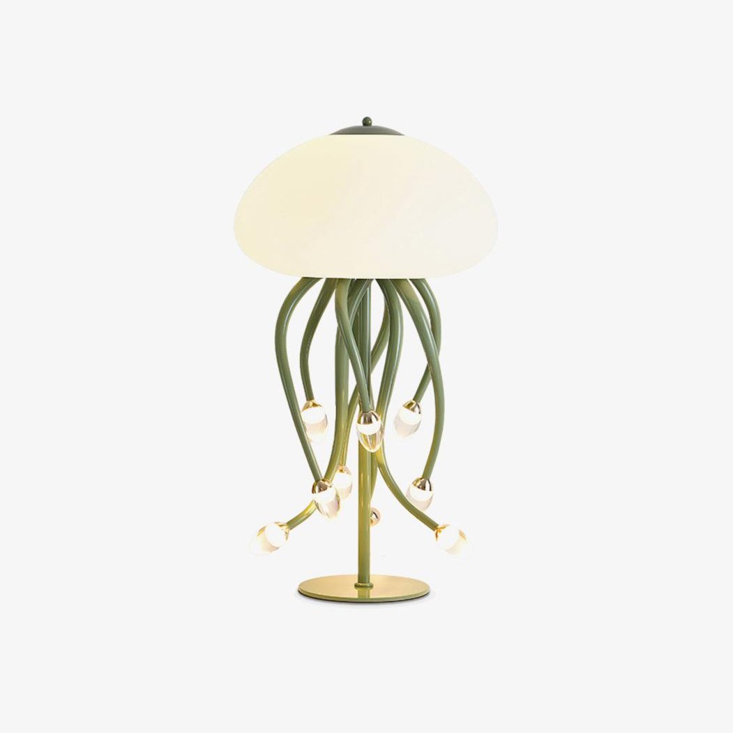 Zosilyra Tischlampe aus Glas in Quallenform