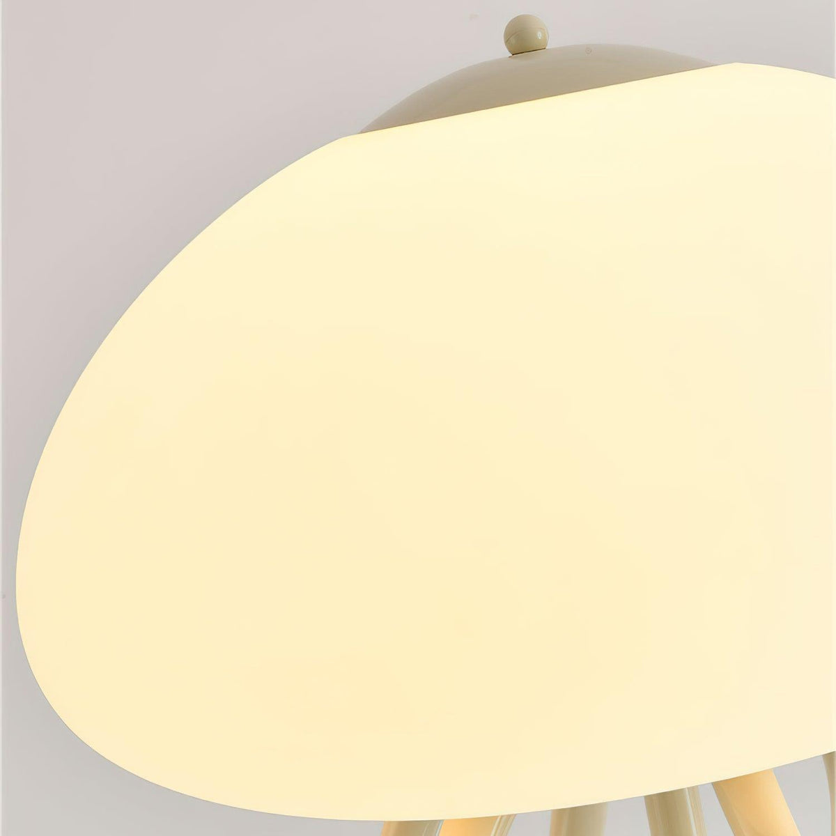 Zosilyra Tischlampe aus Glas in Quallenform