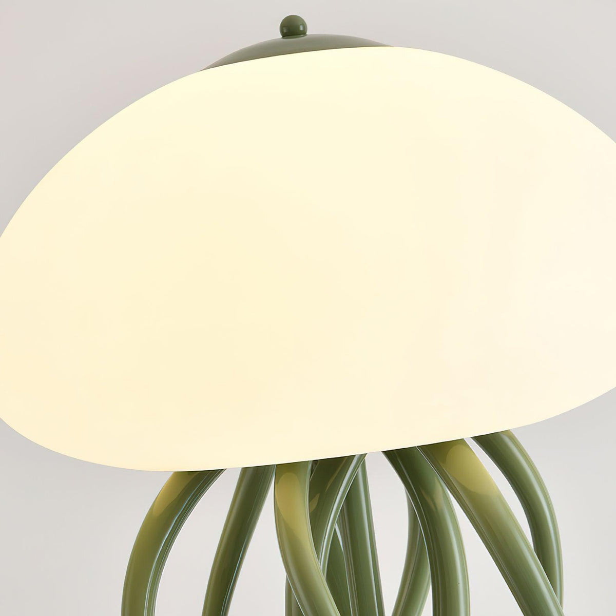 Zosilyra Tischlampe aus Glas in Quallenform