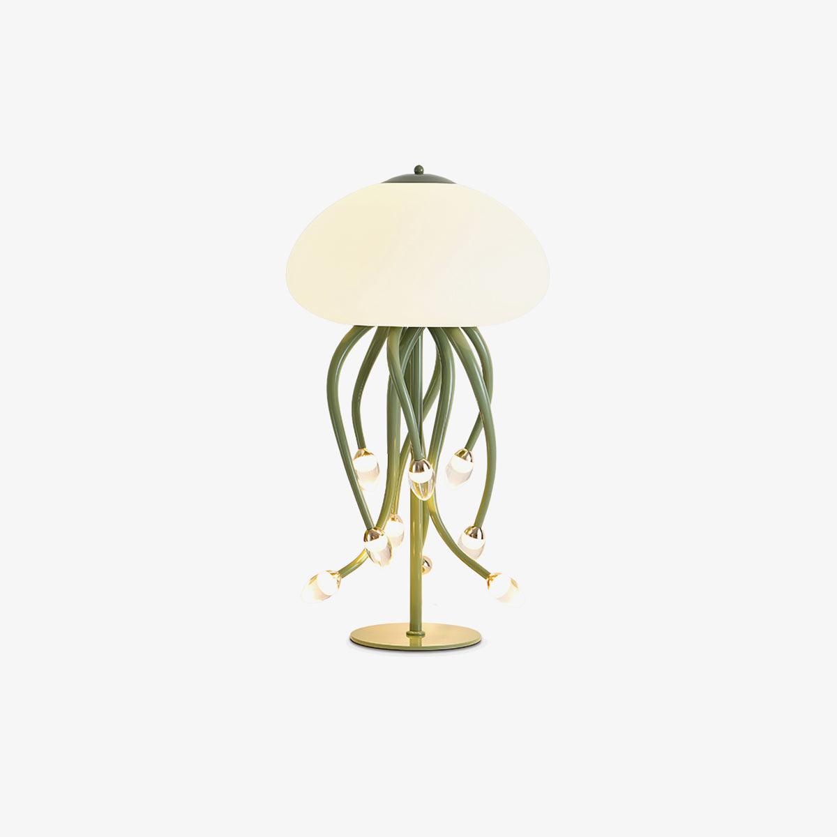 Zosilyra Tischlampe aus Glas in Quallenform