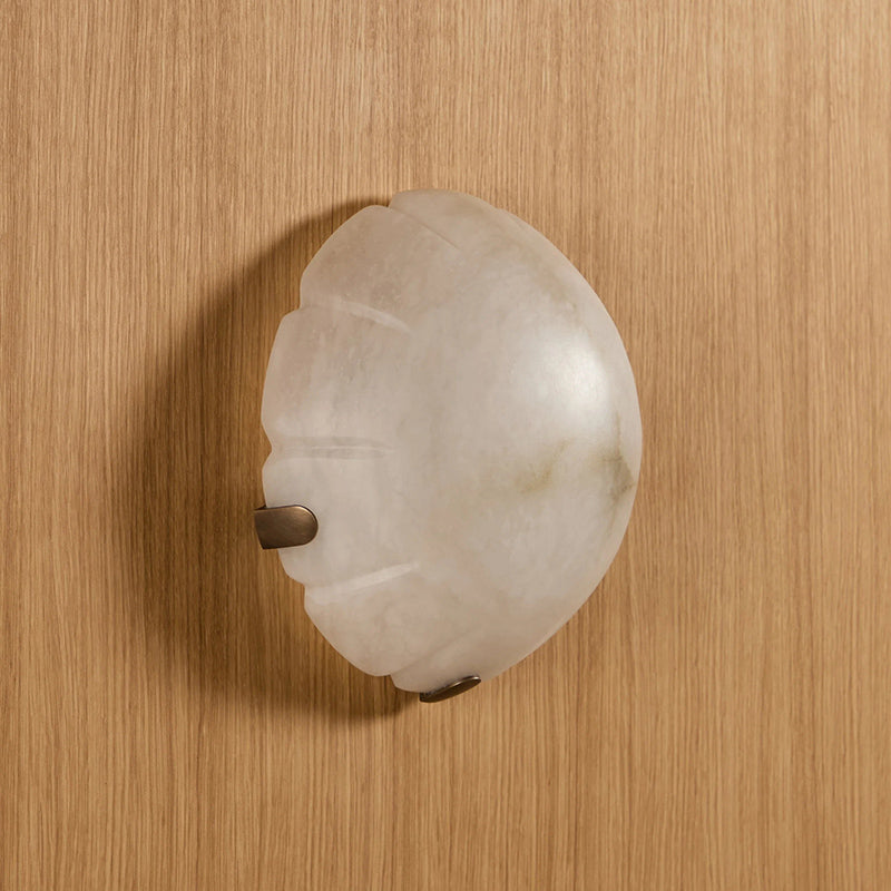 Jellyfish Alabaster Wandleuchte