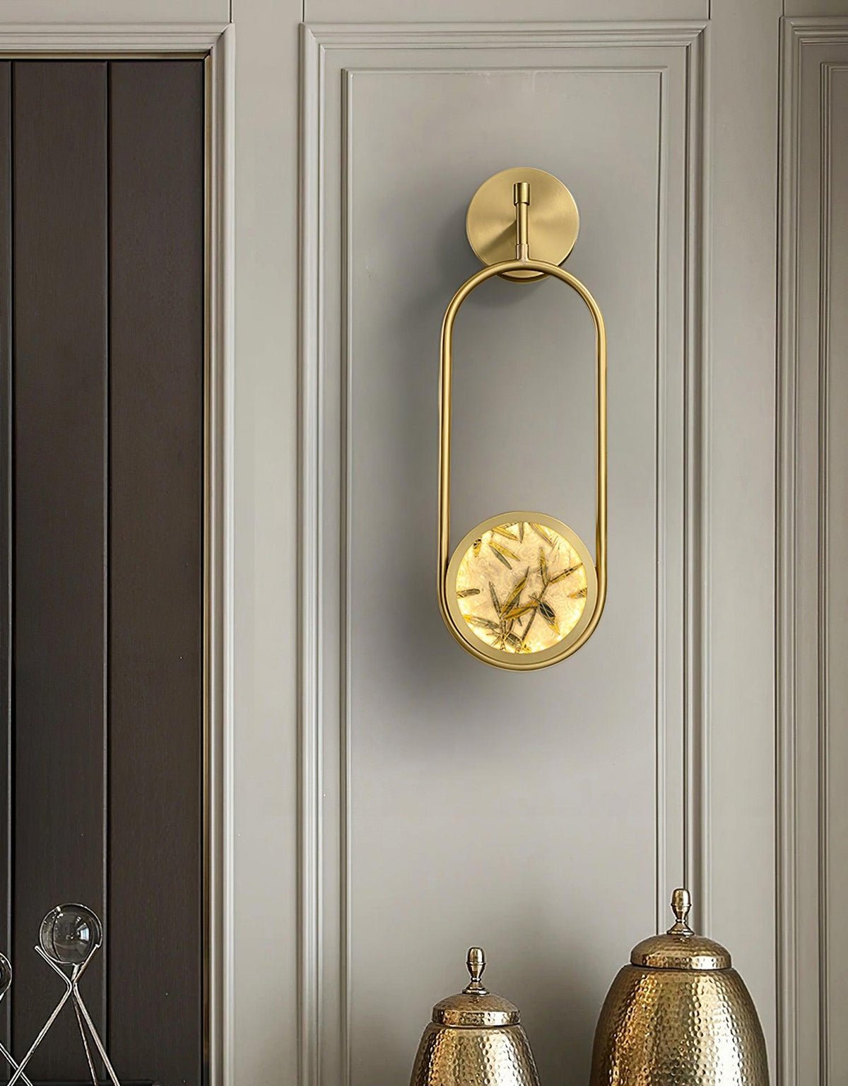 Casaraine Luxe Messing-Wandleuchte