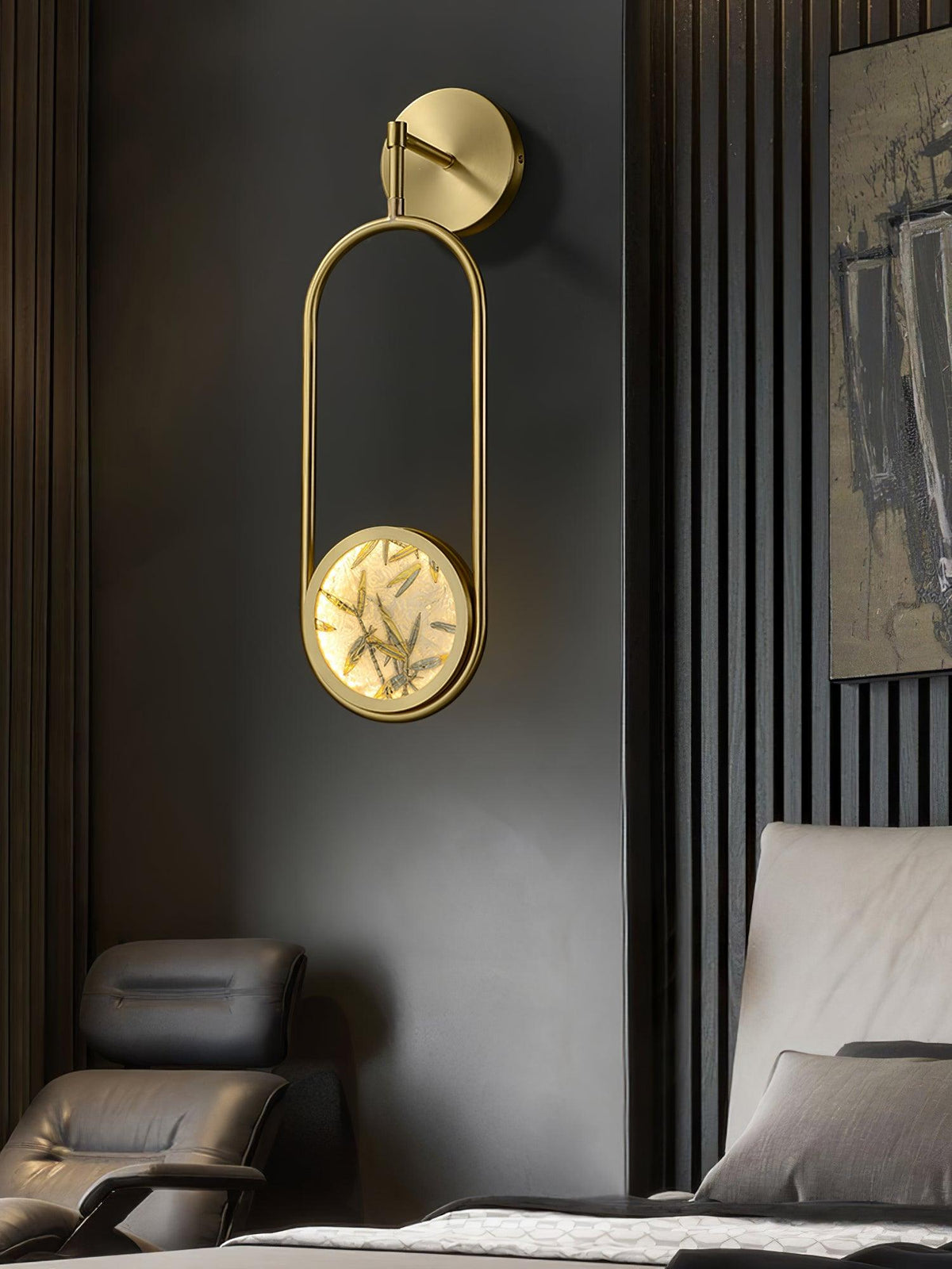 Casaraine Luxe Messing-Wandleuchte