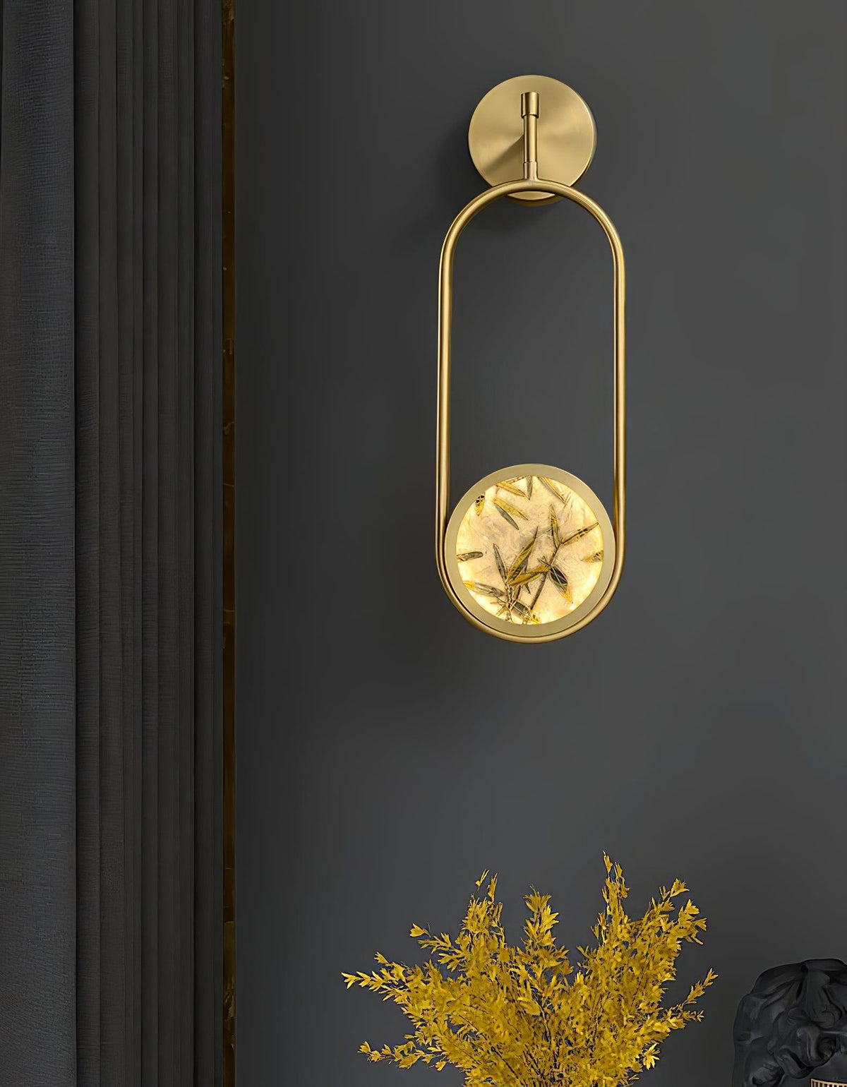 Casaraine Luxe Messing-Wandleuchte