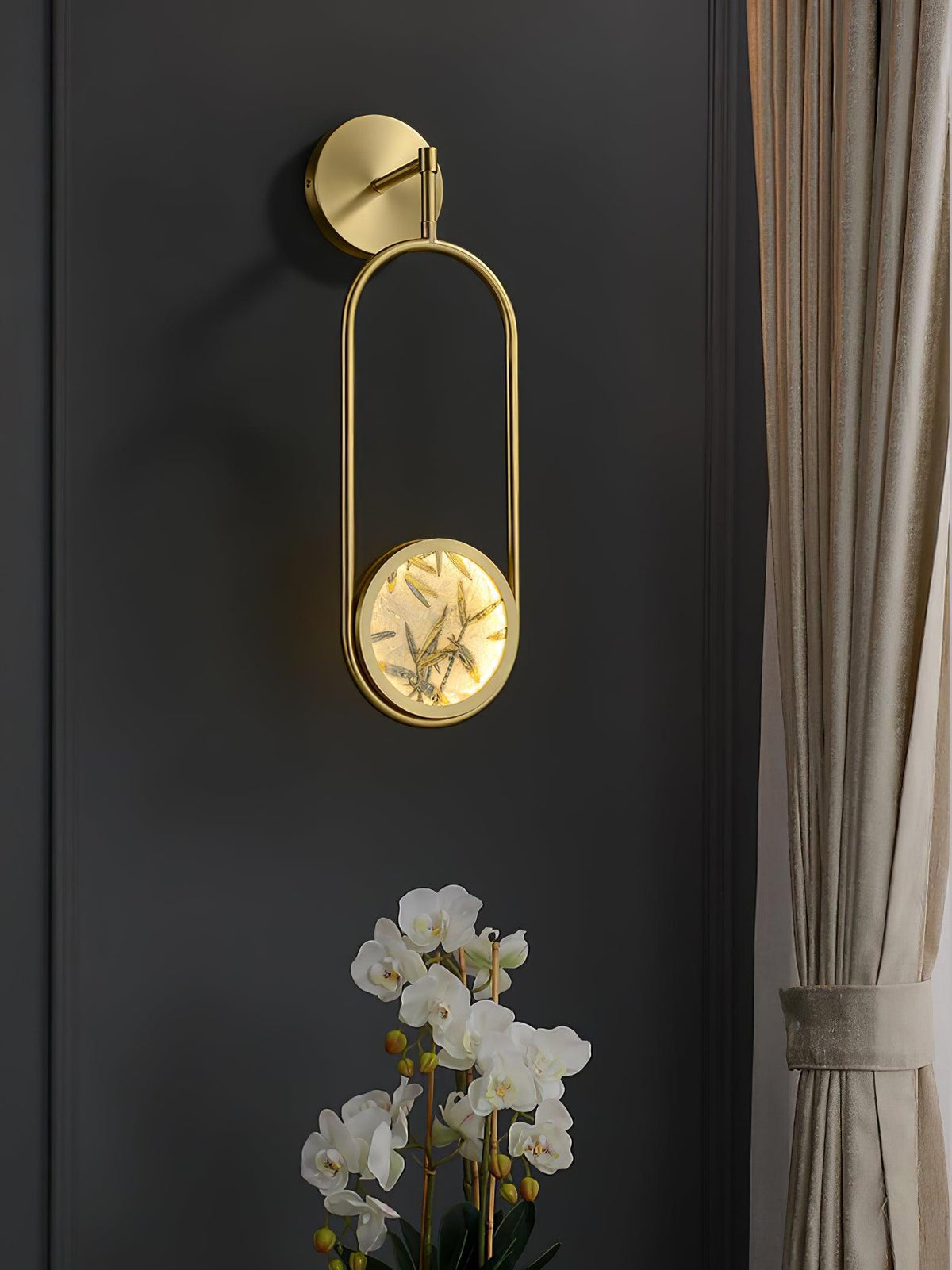 Casaraine Luxe Messing-Wandleuchte