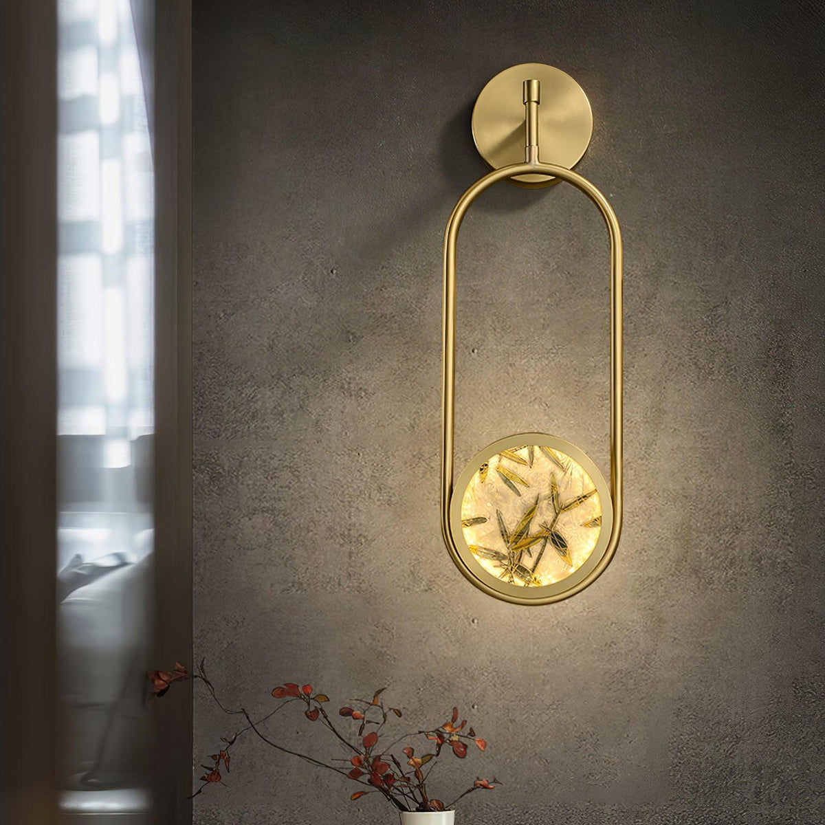 Casaraine Luxe Messing-Wandleuchte