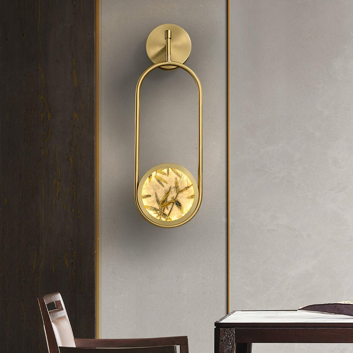 Casaraine Luxe Messing-Wandleuchte