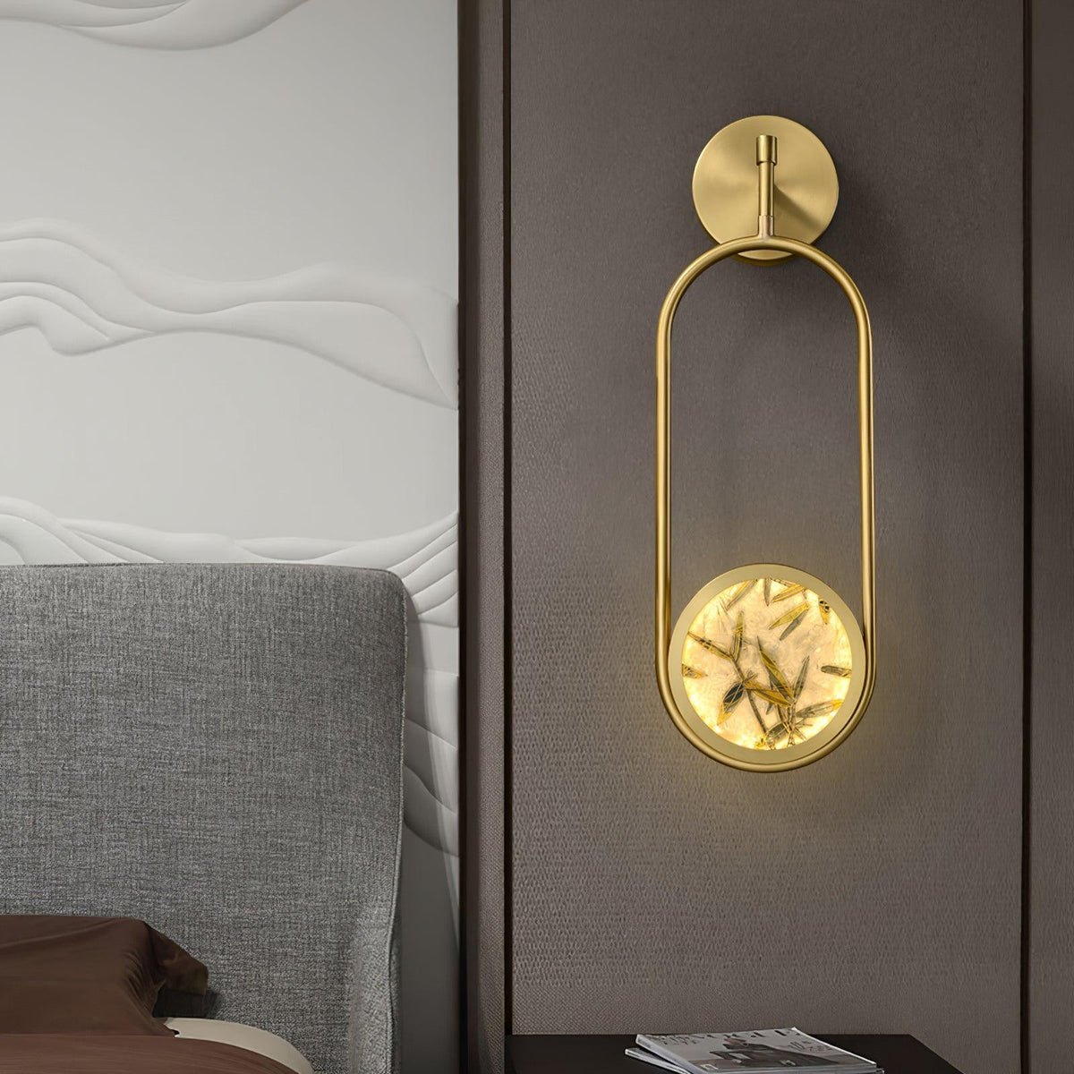 Casaraine Luxe Messing-Wandleuchte