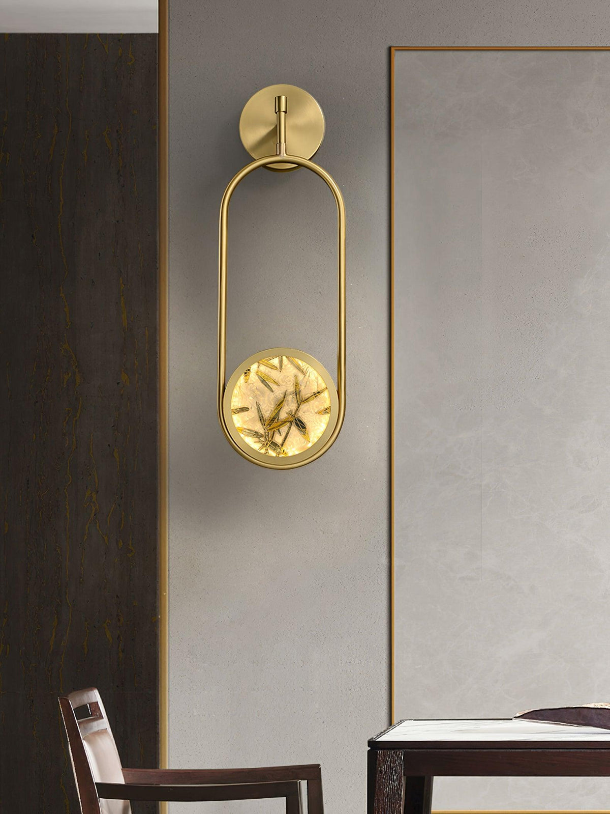 Casaraine Luxe Messing-Wandleuchte