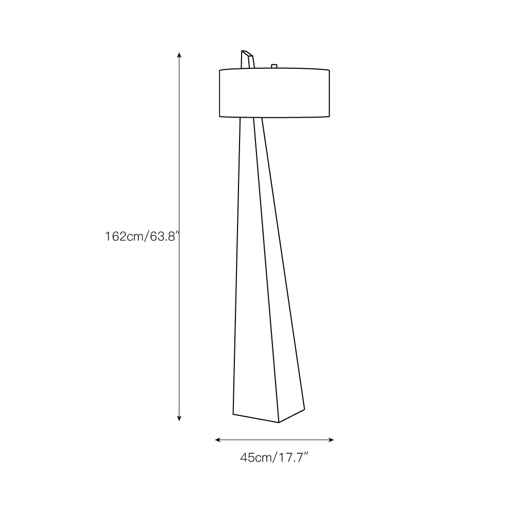 Renalise Obelisk Stehleuchte