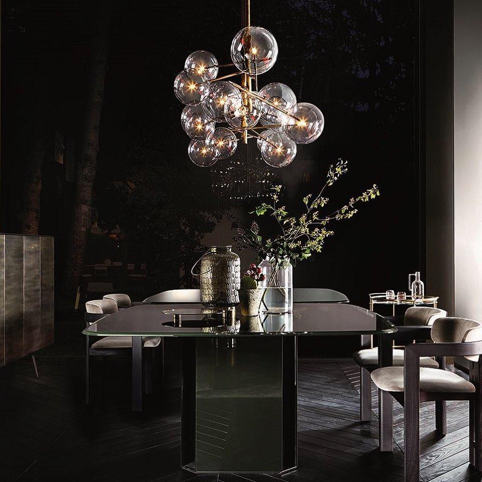 Aveno Kronleuchter LED Kristall transparent