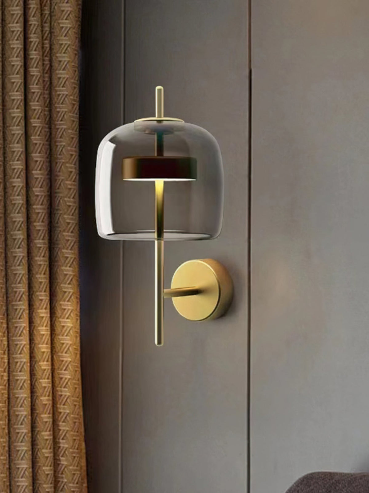 Caless Premium skandinavisch Kunstglas-Wandleuchte