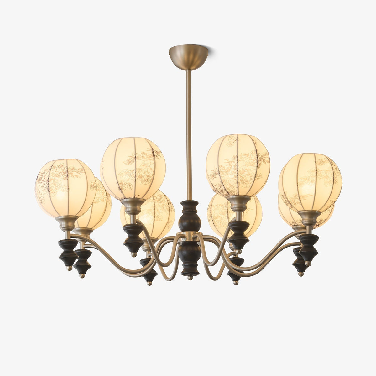Osilan Kronleuchter Traditionelle Eleganz Vintage Holz