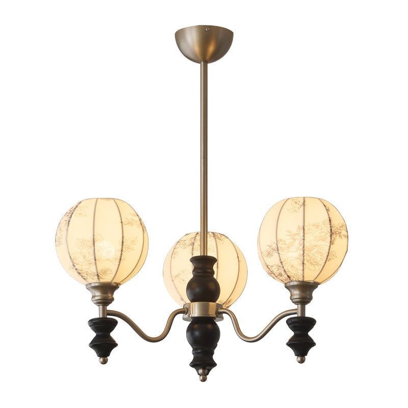 Osilan Kronleuchter Traditionelle Eleganz Vintage Holz