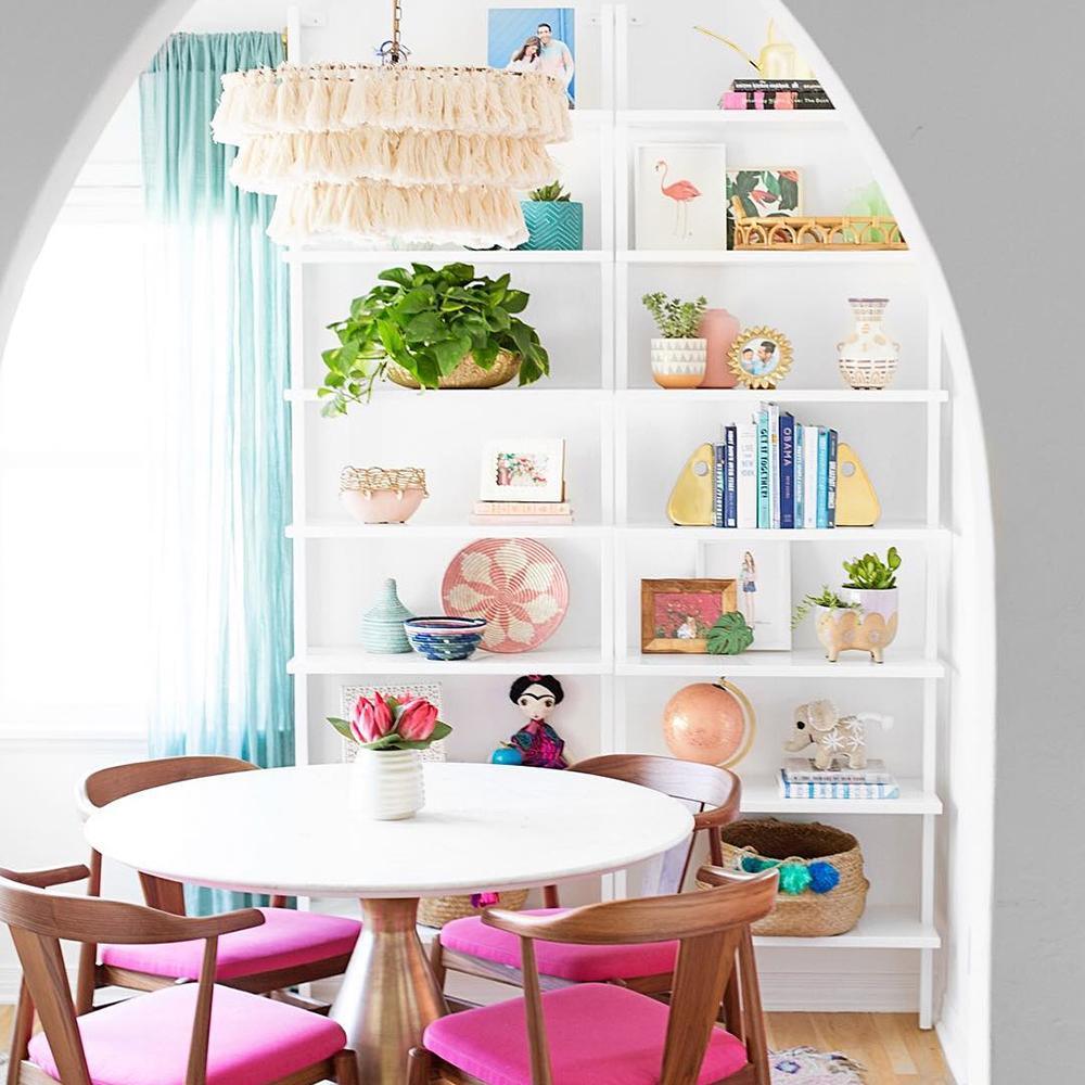Arixo Kronleuchter Rosa Bohemian Chic