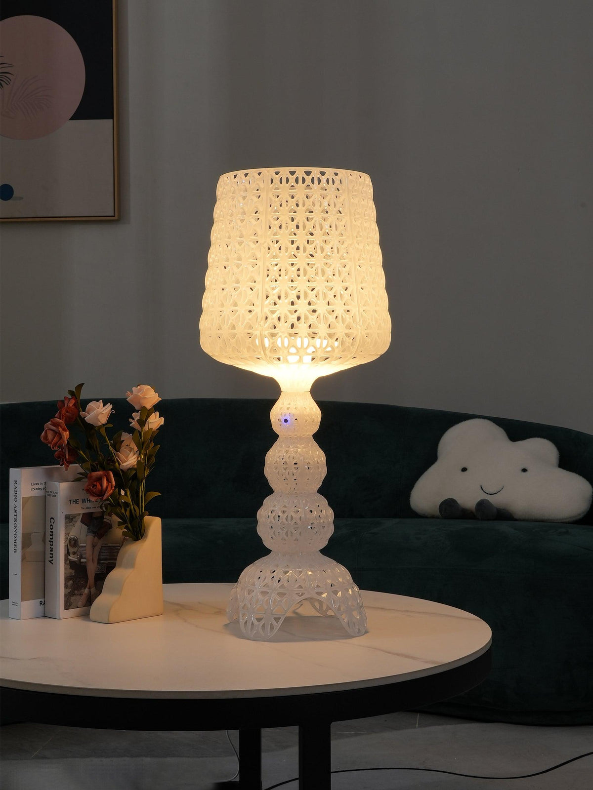 Lilah Acryl-Luxus-Tischleuchte