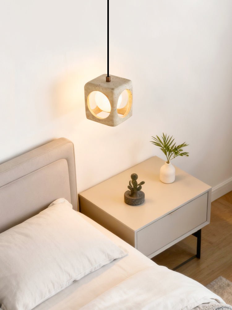 Vion Travertin-Pendelleuchte