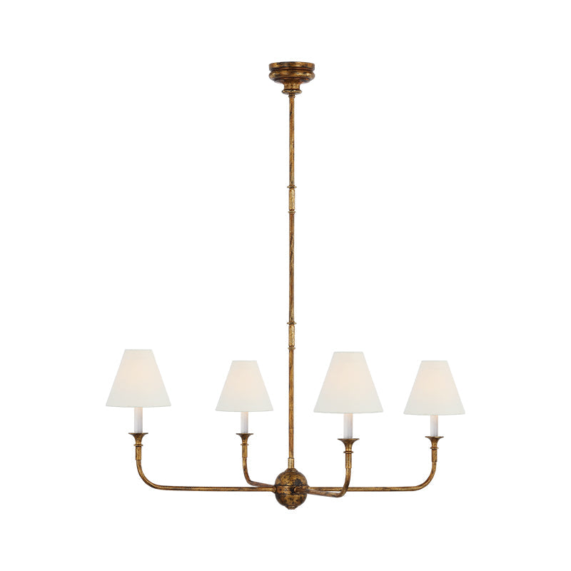 Arthaila Vintage Industrial Grande Stoff-Kronleuchter