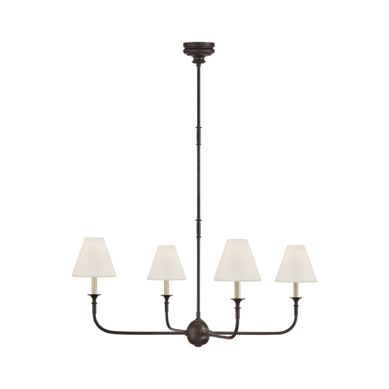 Arthaila Vintage Industrial Grande Stoff-Kronleuchter
