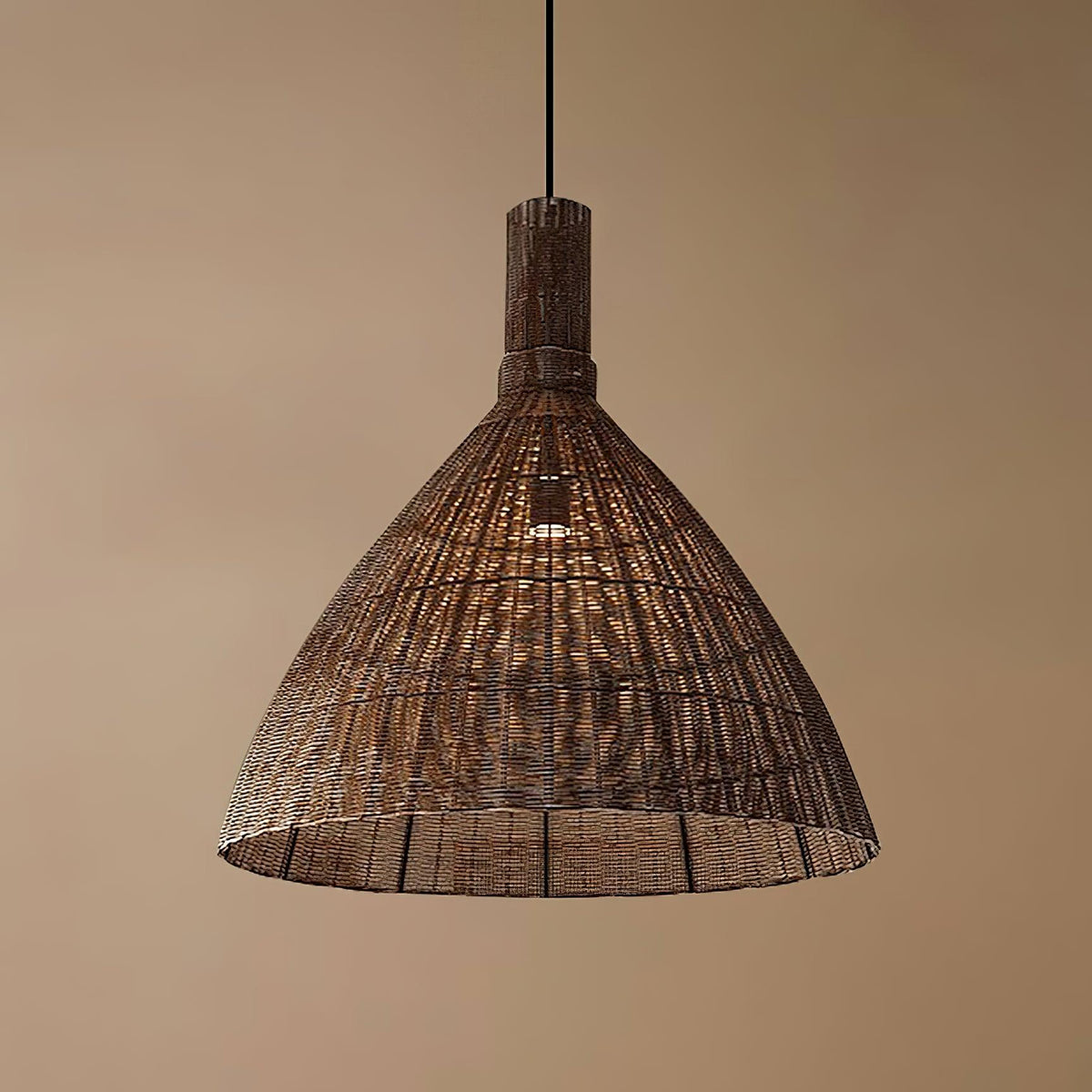 Dsplen Pendelleuchte aus natürlichem Rattan