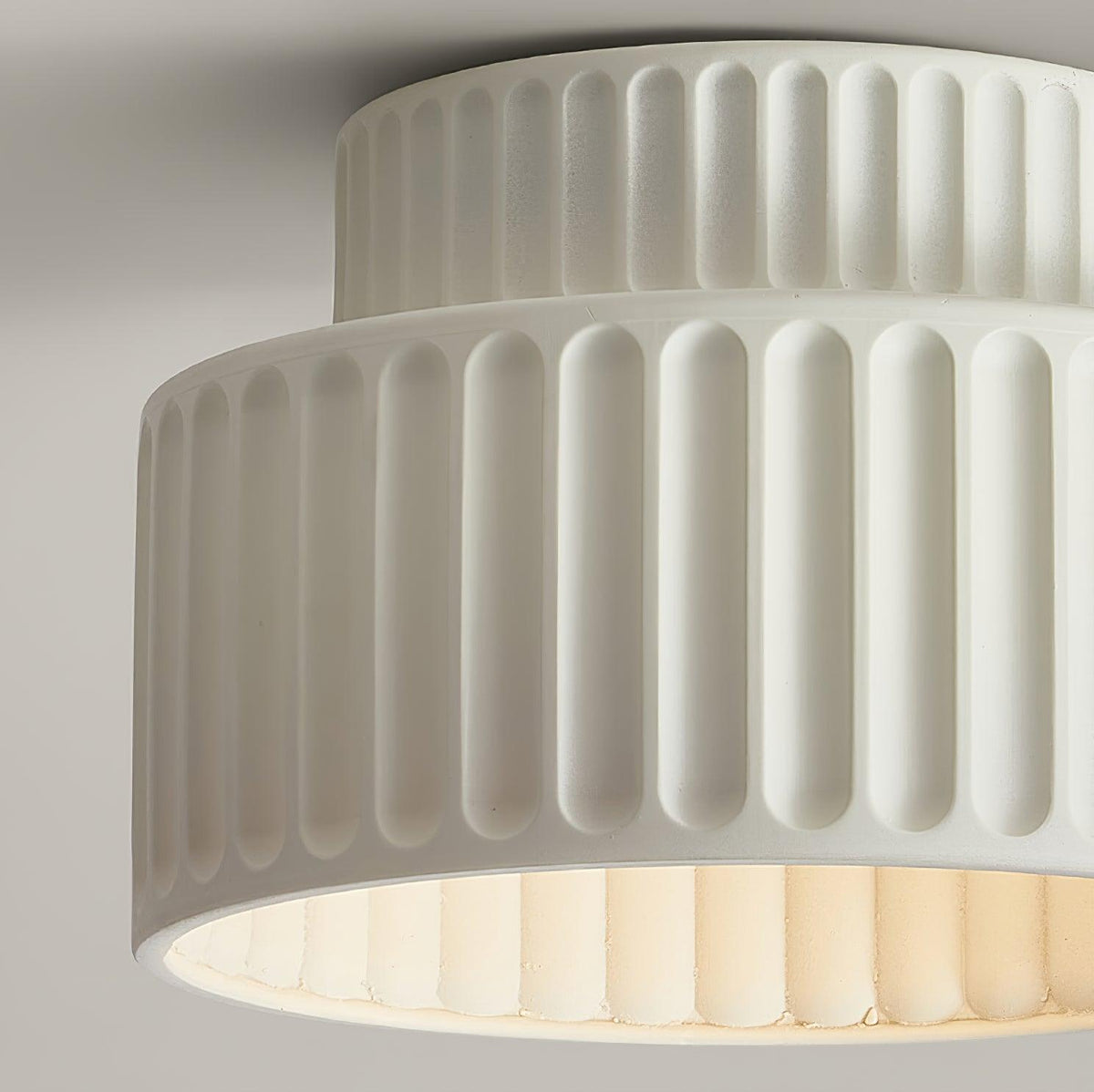 Lucaraine Deckenleuchte mit gefaltetem Acryl-Lampenschirm