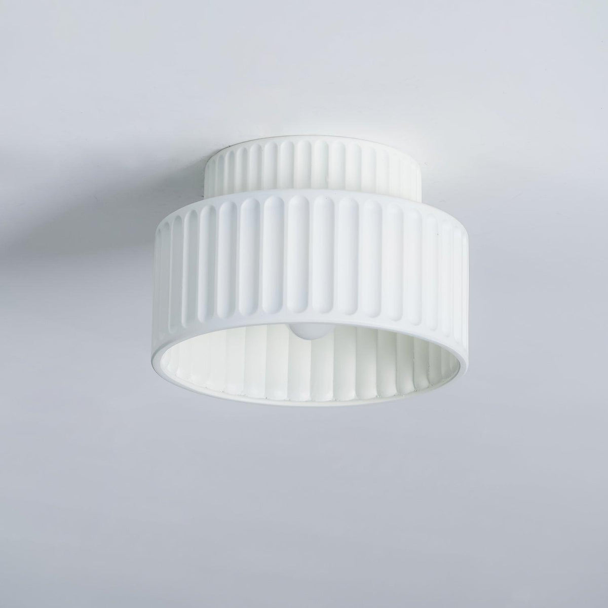 Lucaraine Deckenleuchte mit gefaltetem Acryl-Lampenschirm