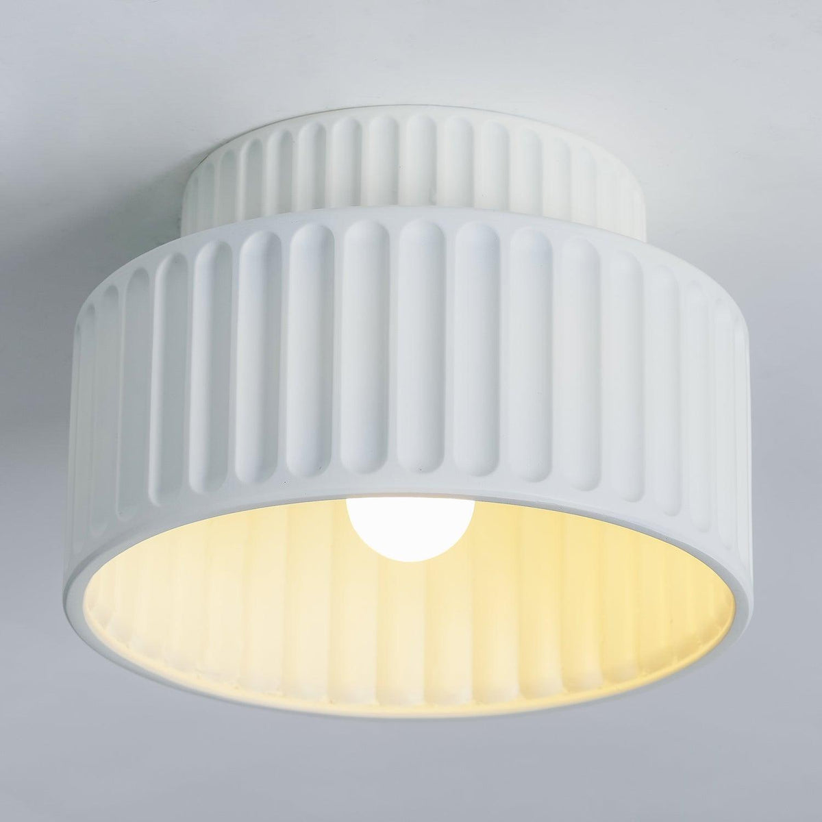 Lucaraine Deckenleuchte mit gefaltetem Acryl-Lampenschirm