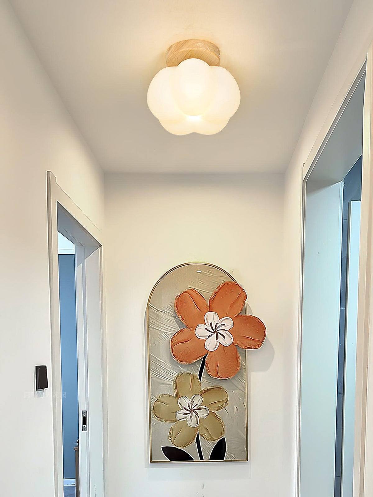 Vontes zeitgenössische Kunst-Blumen-Mini-Deckenleuchte