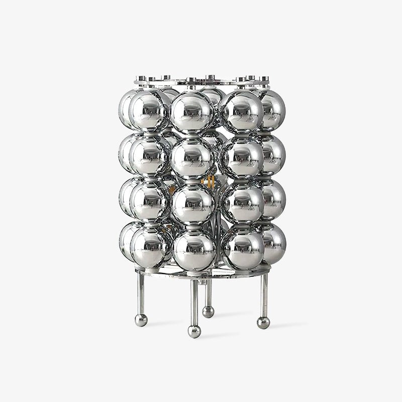 Lirra Tischleuchte aus Stahl in futuristischem Design