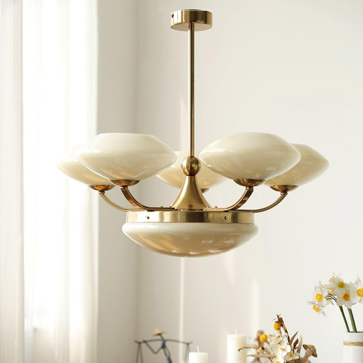 Velaira Classic Kronleuchter aus Glas