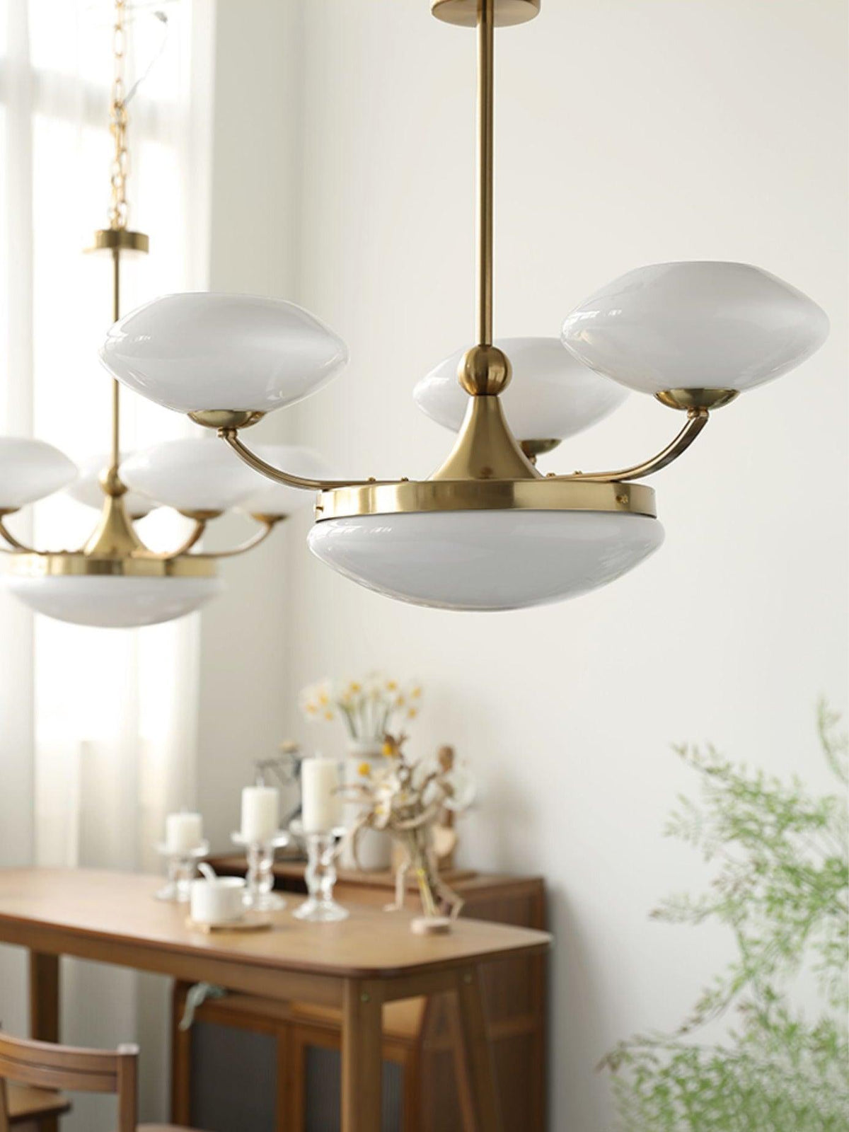 Velaira Classic Kronleuchter aus Glas