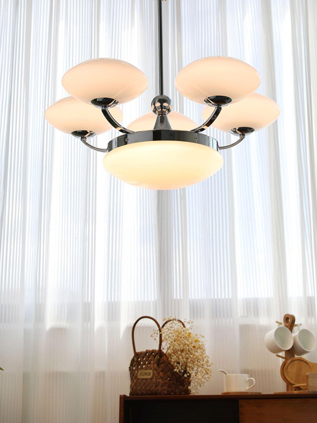 Velaira Classic Kronleuchter aus Glas
