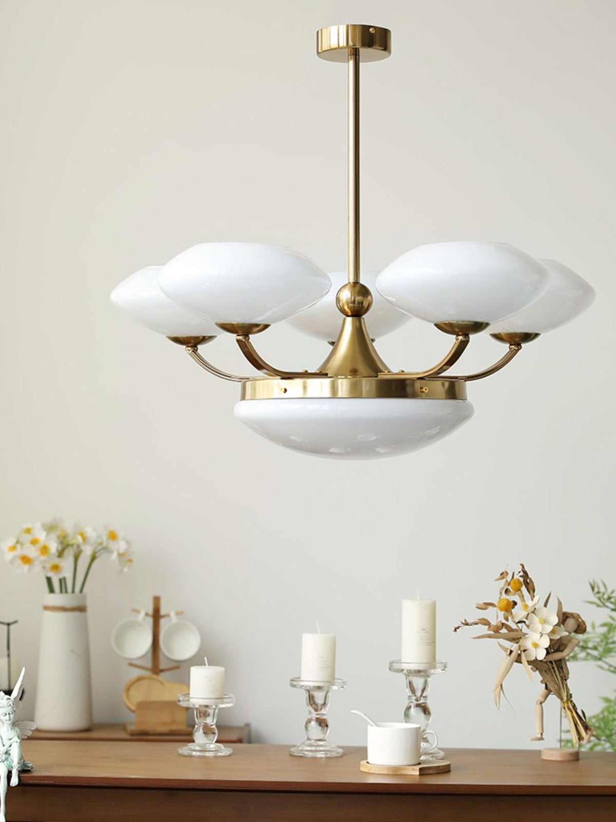 Velaira Classic Kronleuchter aus Glas
