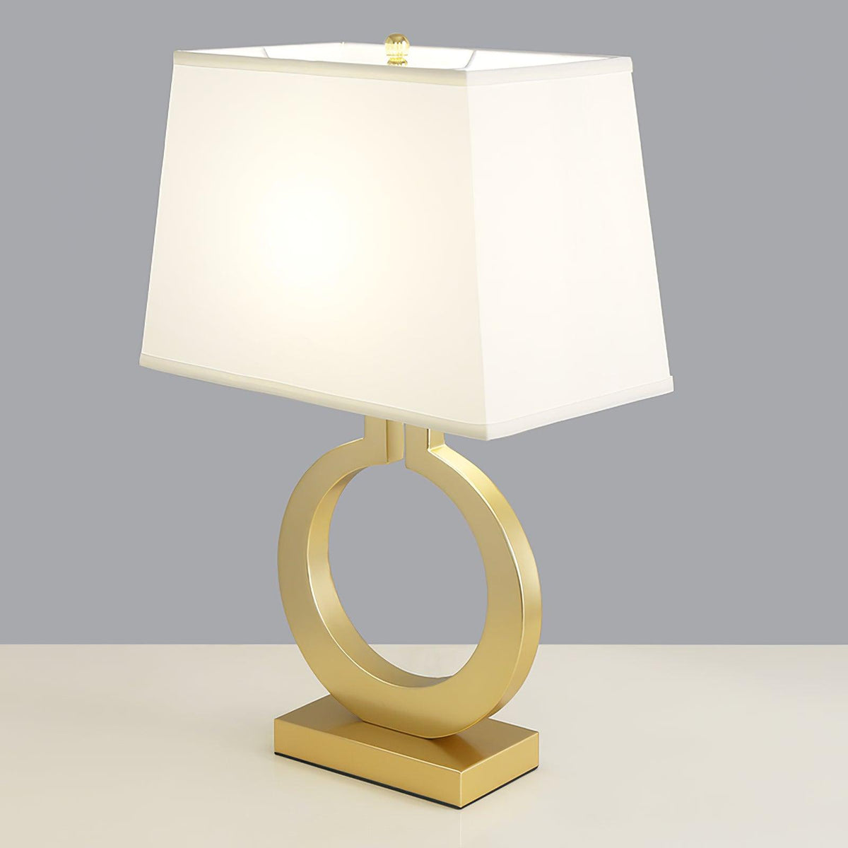 Lyrace Stoffliche gemütliche Tischlampe