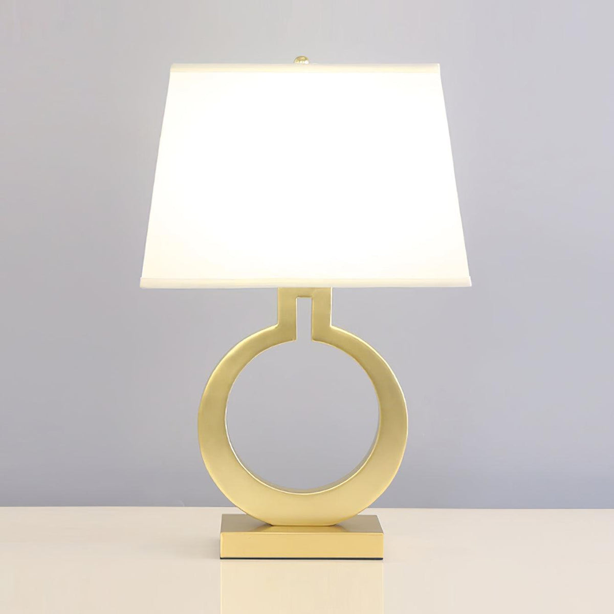 Lyrace Stoffliche gemütliche Tischlampe