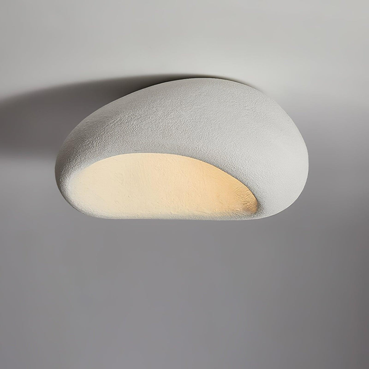 Rivenira Deckenleuchte mit japanischem Wabi-Sabi Mond