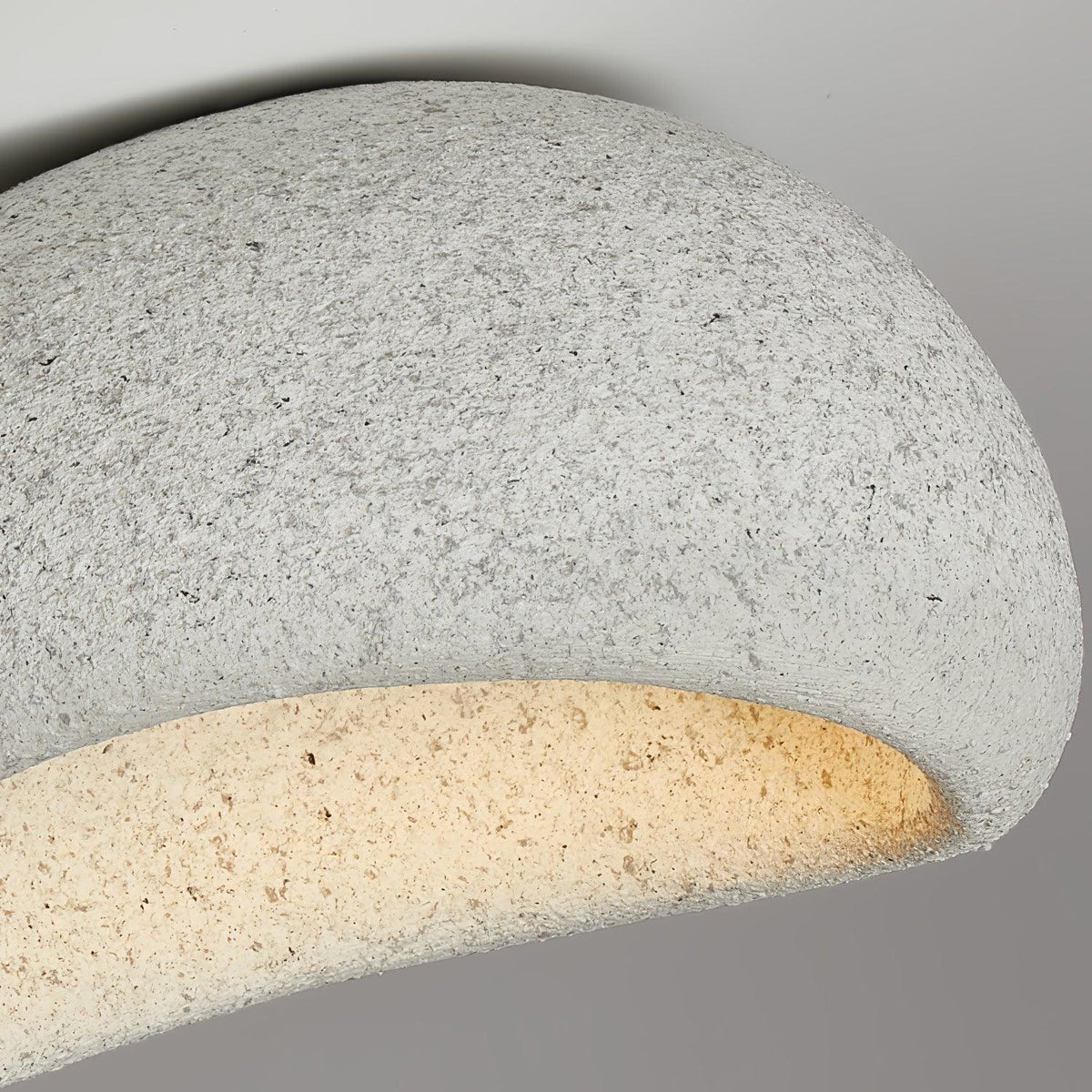 Rivenira Deckenleuchte mit japanischem Wabi-Sabi Mond